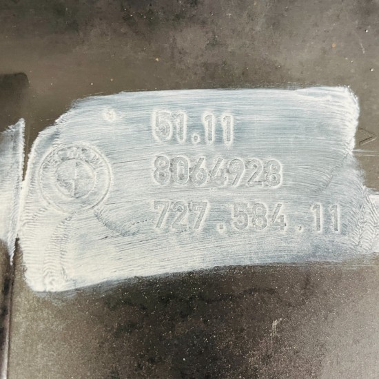 BMW 5 Series Front Bumper G30 G31 M Sport Genuine Sophisto Grey 2017 - 2020 BMW 5 Series Front Bumper G30 G31 M Sport Genuine Sophisto Grey 2017 - 2020