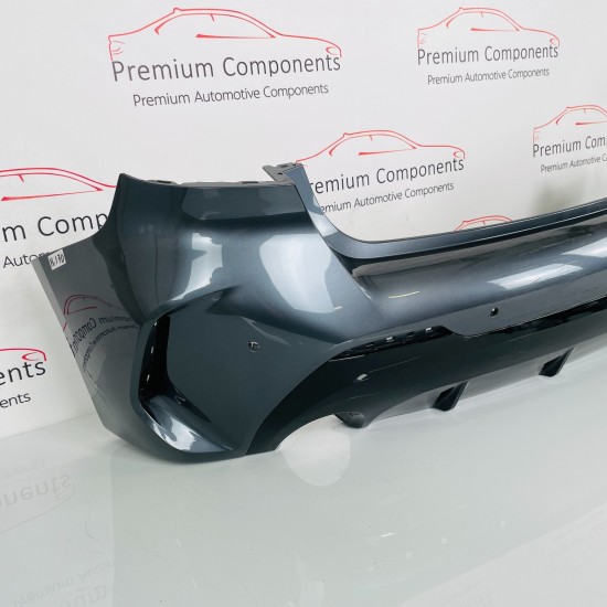 BMW 1 Series Rear Bumper Skin Grey F40 M Sport With Diffuser 2019 - 2023 [k170]