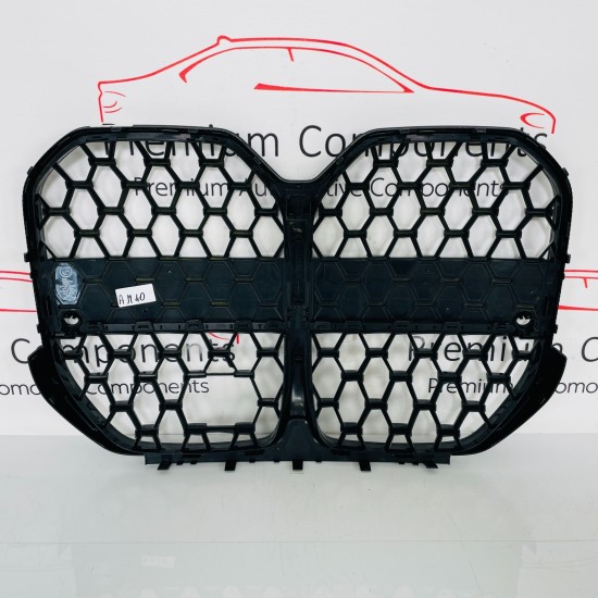 BMW 4 Series Front Grill Genuine G22 G23 G26 Black 2020 - 2025 [am40]