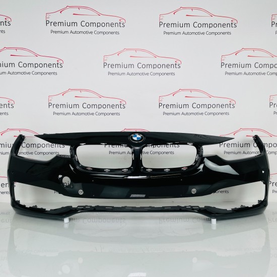 BMW 3 Series Front Bumper Skin Genuine Black F30 F31 Lci Se 2016 – 2019 [aj73]