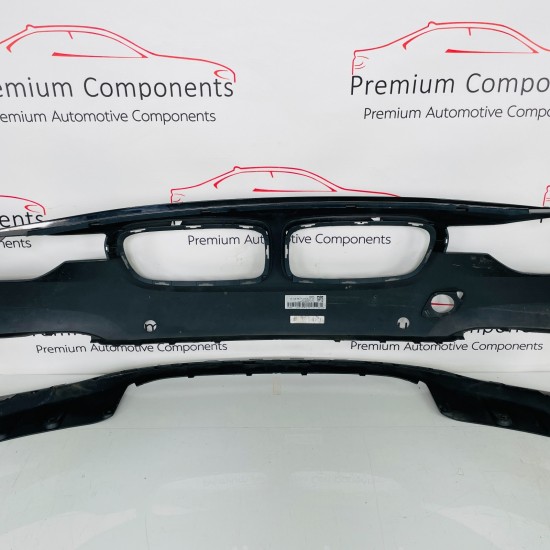 BMW 3 Series Front Bumper Skin Genuine Black F30 F31 Lci Se 2016 – 2019 [aj73]