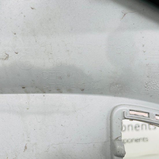 BMW X1 Front Bumper Genuine Silver E84 Se Face Lift 2015 - 2019 [ao52]