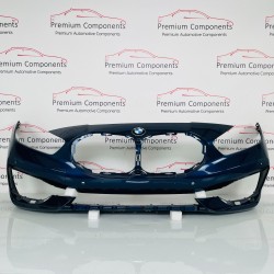 BMW 1 Series Front Bumper Genuine Blue F40 Se With Pdc 2019 - 2023 [ao45]