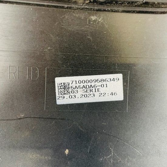 BMW 1 Series Front Bumper Genuine Blue F40 Se With Pdc 2019 - 2023 [ao45]