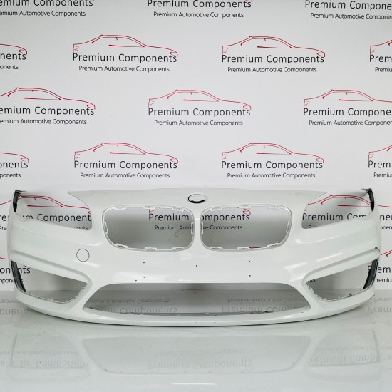 BMW 2 Series Gran Activ Tourer Front Bumper F45 F46 Genuine White 2014 - 2018 BMW 2 Series Gran Activ Tourer Front Bumper F45 F46 Genuine White 2014 - 2018