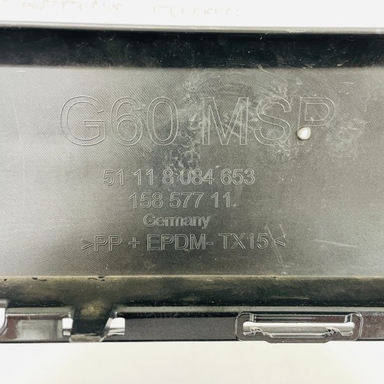 BMW 5 Series Front Bumper G60 G61 Genuine Grey M Sport I5 2023 - 2025 [ao66]