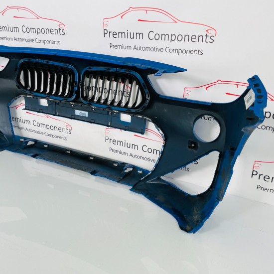 BMW X2 Front Bumper Genuine Blue F39 M Sport With Grills 2017 - 2023 [aj4]