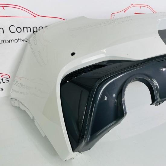 BMW X2 Rear Bumper M Sport F39 Genuine White With Diffuser 2017 - 2020 [ap74]