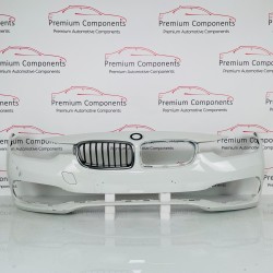 BMW 3 Series Front Bumper Genuine White F30 F31 Se Lci 2016 – 2019 [al40]