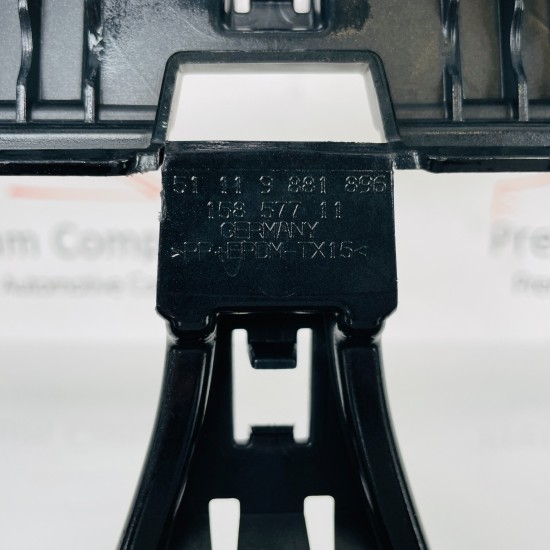 BMW I4 Front Bumper Skin Genuine Black G26 Gran Coupe M Sport 2020 - 2024 [aj110 BMW I4 Front Bumper Skin Genuine Black G26 Gran Coupe M Sport 2020 - 2024 [aj110