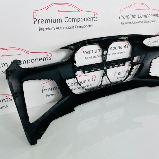 BMW I4 Front Bumper Skin Genuine Black G26 Gran Coupe M Sport 2020 - 2024 [aj110 BMW I4 Front Bumper Skin Genuine Black G26 Gran Coupe M Sport 2020 - 2024 [aj110