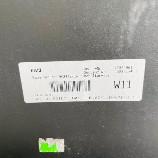 BMW 3 Series Rear Bumper F31 Estate Se Genuine Black Sapphire 2016 – 2019 [ap78]