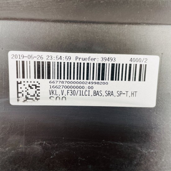 BMW 3 Series Front Bumper Genuine New Grey F30 F31 Se 2016 – 2019 [s47]