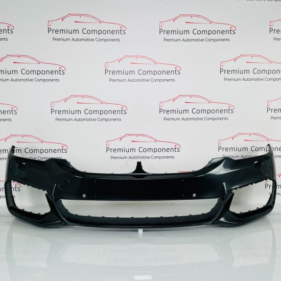 BMW 5 Series Front Bumper G30 G31 M Sport Genuine Sophisto Grey 2017 - 2020 BMW 5 Series Front Bumper G30 G31 M Sport Genuine Sophisto Grey 2017 - 2020