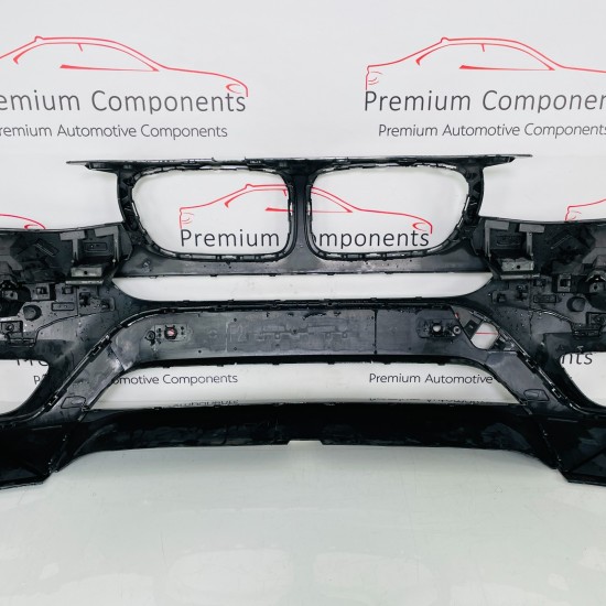 BMW X3 Front Bumper F25 Face Lift Lci Genuine Black 511173385 / 2014 – 2017 [ar3 BMW X3 Front Bumper F25 Face Lift Lci Genuine Black 511173385 / 2014 – 2017 [ar3