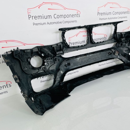 BMW X3 Front Bumper F25 Face Lift Lci Genuine Black 511173385 / 2014 – 2017 [ar3 BMW X3 Front Bumper F25 Face Lift Lci Genuine Black 511173385 / 2014 – 2017 [ar3