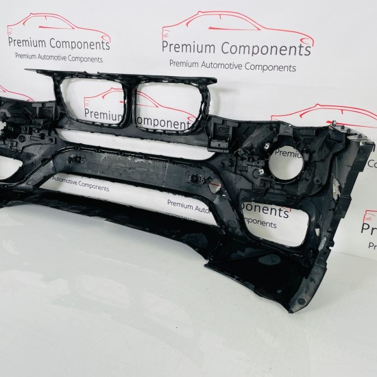 BMW X3 Front Bumper F25 Face Lift Lci Genuine Black 511173385 / 2014 – 2017 [ar3 BMW X3 Front Bumper F25 Face Lift Lci Genuine Black 511173385 / 2014 – 2017 [ar3