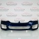 BMW 5 Series Front Bumper G30 G31 M Sport Genuine Blue 51118064928 / 2017 - 2020 BMW 5 Series Front Bumper G30 G31 M Sport Genuine Blue 51118064928 / 2017 - 2020