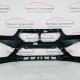 BMW X1 Front Bumper F48 Basic Se Lci Genuine Black 51117954205 / 2019 - 2023 BMW X1 Front Bumper F48 Basic Se Lci Genuine Black 51117954205 / 2019 - 2023