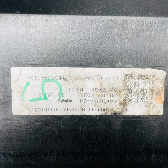 BMW 5 Series M Sport Front Bumper Skin Grey G30 G31 Face Lift 2020 - 2023 [k97]