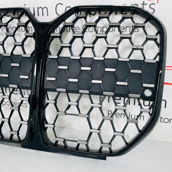 BMW 4 Series Front Grill Genuine G22 G23 G26 Black 2020 - 2025 [am40]