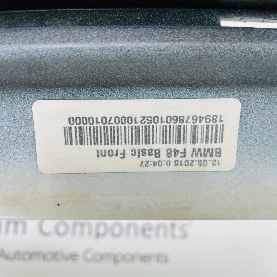 BMW X1 Front Bumper F48 Se Genuine White 51117354815 | 2015 - 2019 [ar107]