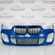 BMW X1 Front Bumper M Sport F48 Genuine Blue 51118075875 | 2019 - 2023 [ar130]