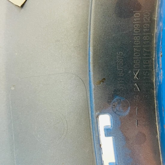 BMW X1 Front Bumper M Sport F48 Genuine Blue 51118075875 | 2019 - 2023 [ar130]