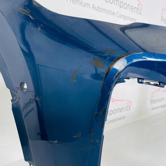 BMW X1 Front Bumper F48 Basic Se Lci Genuine Blue 51117954205 / 2019 - 2023