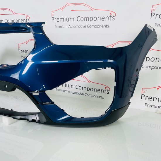 BMW X1 Front Bumper F48 Basic Se Lci Genuine Blue 51117954205 / 2019 - 2023