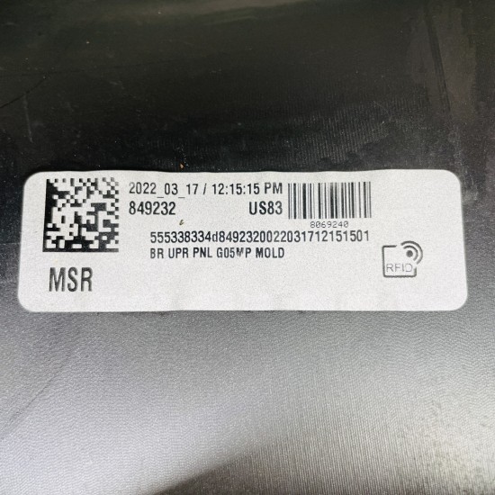 BMW X5 Rear Bumper G05 M Sport Genuine Grey 51128069240 | 2020 - 2024 [ar135]