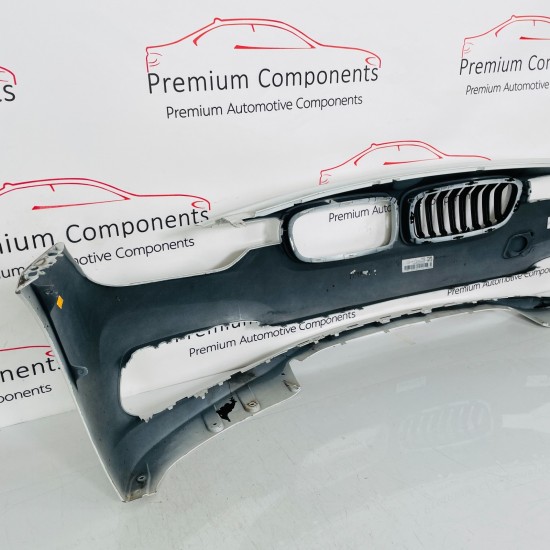 BMW 3 Series Front Bumper Genuine White F30 F31 Se Lci 2016 – 2019 [al40]