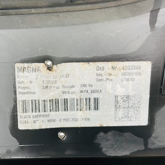 BMW 1 Series Front Bumper M135i M140 F40 Genuine 51118070928 | 2019 - 2024 [as6]