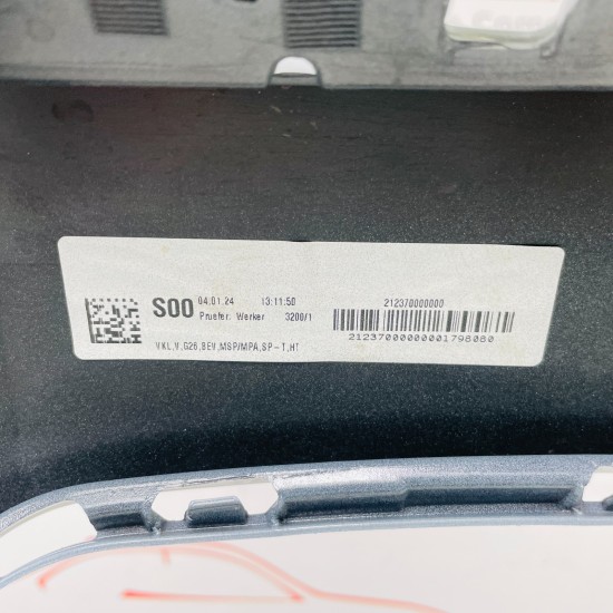 BMW I4 Front Bumper G26 Gran Coupe M Sport Genuine Grey 51119881896 2020 - 2024