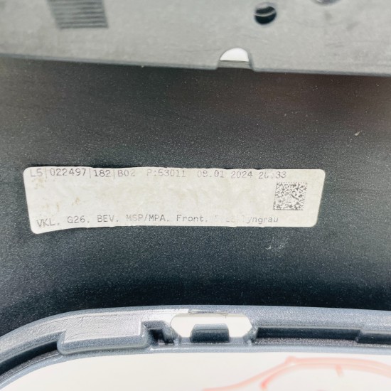 BMW I4 Front Bumper G26 Gran Coupe M Sport Genuine Grey 51119881896 2020 - 2024