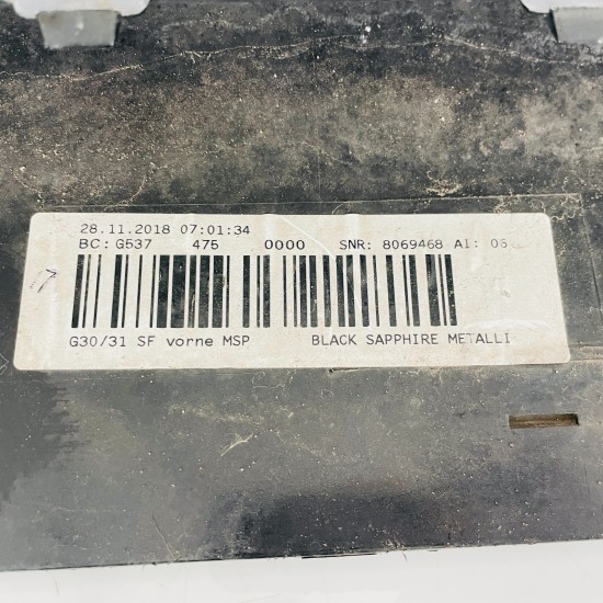 BMW 5 Series Front Bumper G30 G31 M Sport Genuine 51118064928 / 2017 - 2020