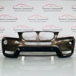BMW X3 Front Bumper Genuine Bronze F25 Face Lift Lci 51117210440 | 2014 – 2017