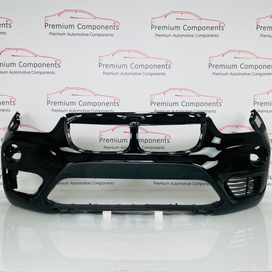 BMW X1 Front Bumper F48 Se Genuine Black 51117354815 | 2015 - 2019 [at8]