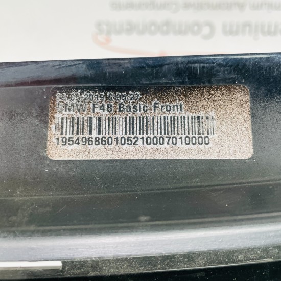 BMW X1 Front Bumper F48 Se Genuine Black 51117354815 | 2015 - 2019 [at8]