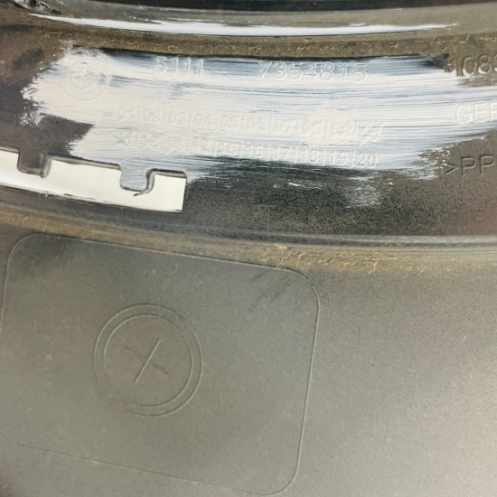 BMW X1 Front Bumper F48 Se Genuine Black 51117354815 | 2015 - 2019 [at8]