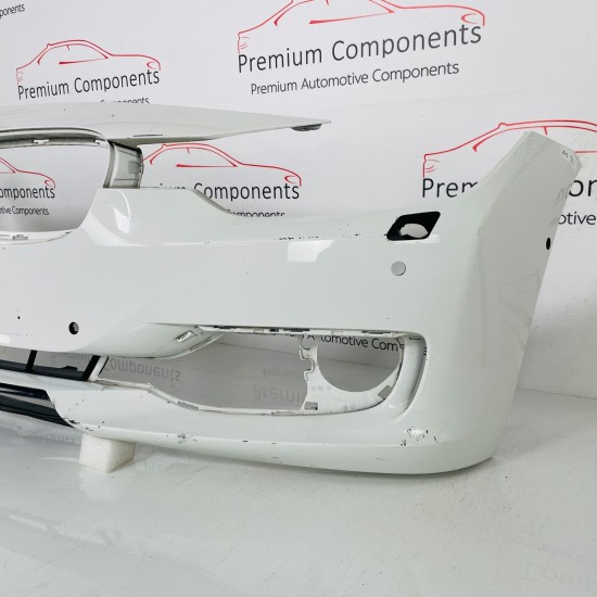 BMW 3 Series Front Bumper F30 F31 Se Sport Genuine White 51117263476 2012 – 2015