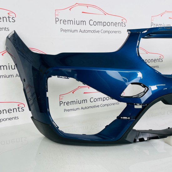 BMW X1 Front Bumper F48 Basic Se Lci Genuine Blue 51117954205 / 2019 - 2023