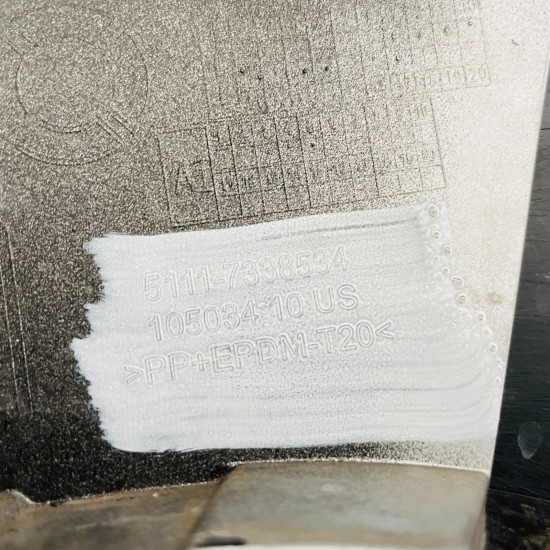 BMW X3 Front Bumper Genuine Silver F25 Face Lift Lci 2014 – 2017 [ao108]