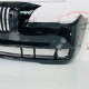 BMW 7 Series Front Bumper Skin Genuine Black F01 Se Pre Lci 2008 - 2013 [ak173]