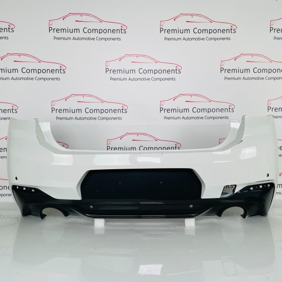 BMW X2 Rear Bumper M Sport F39 Genuine White With Diffuser 2017 - 2020 [ap74]
