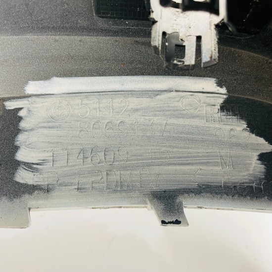 BMW X2 Rear Bumper Skin Genuine White F39 M Sport 2017 - 2023 [ak94]