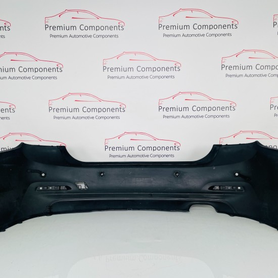 BMW 3 Series Rear Bumper F30 Saloon Genuine Black Se 2016 – 2019 [ao151]