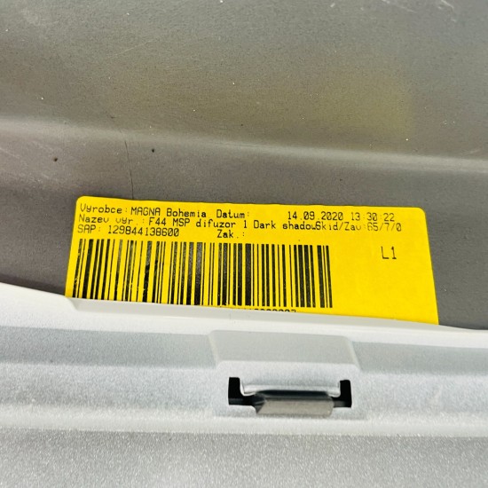 BMW 2 Series Gran Coupe Rear Bumper Skin Genuine F44 M Sport 2020 - 2023 [ae8]