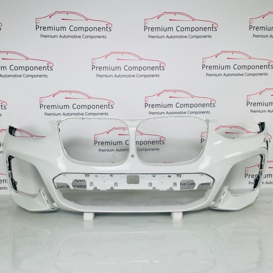 BMW X3 G01 M Sport Front Bumper White 51111396051 Genuine Oem 2018-2022 [au18]