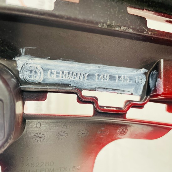 BMW I3s Front Bumper I01 Genuine Red 51117462280 | 2018-2022 [au17]